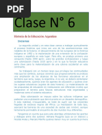 Clase N 6 HISTORIA DE LA EDUCACION ARGENTINA