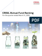 CRISIL Mutual Fund Ranking: For The Quarter Ended March 31, 2020