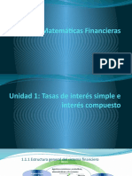 1.1.) Unidad 1 Matemáticas Financieras