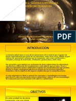 I Presentacion - Explosivos - Nomenclaturas de Pozos y Secciones de Tunel PDF