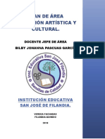 Plan de área de Educación Artística y Cultural