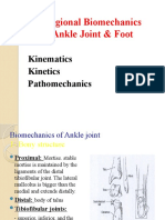 Biomechanics of Ankle and Foot