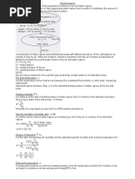 Psychrometrics