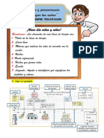 Orientaciones para Revisar La Linea de Tiempo