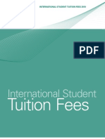 International Student: Tuition Fees