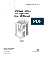 Yaskawa L1000A Lift Application Short EN Manual