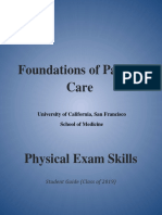 Foundations of Patient Care: University of California, San Francisco School of Medicine