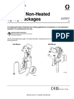 Merkur Non-Heated Spray Packages: Instructions/Parts