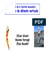 Tests de Dtente Verticale