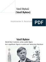 Vasil Bykaŭ (Vasil Bykov) : Implementer A. Baranovskaya