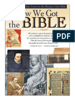 How We Got The Bible