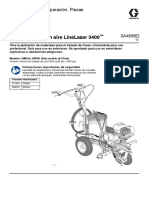 MANUAL SERVICIO Y PARTES Señalizadoras Sin Aire LineLazer 3400 PDF