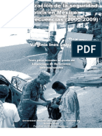 Virginia Inés Labiano - La Militarizacion de La Seguridad Publica en México (2000-2009) PDF