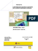 Proyecto Revisión de La Información Geofísica Existente en El Acuífero Almonte-Marismas (Doñana)