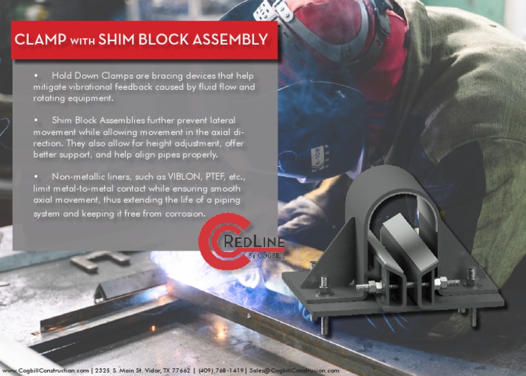 RedLine Clamp & Shim Block Add PDF