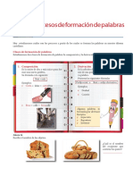 Procesos de Formación de Palabras PDF