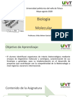 8 de Mayo Presentación Biología Molecular PDF