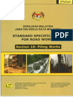 JKR SPJ 2010 Section 10 - Piling Works