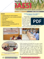 Inside: Training Program To The Facilitators / Coordinators of DAESI