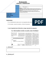 4to LENGUAJE Y COMUNICACION PRUEBA 6