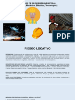 Diapositivas Peligros (Locativo, Mecanico, Electrico, Tecnologico