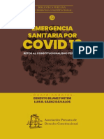 Retos Al Constitucionalismo Peruano - Emergencia Sanitaria COVID 19 PDF