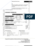 Variance Analysis