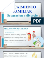 Separación de cuerpos y divorcio: conceptos, causales y diferencias