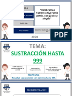 Mat. Sustracción Hasta 999