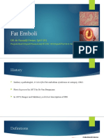 Fat Emboli: Dr. Dr. Pamudji Utomo, Spot (K)