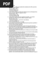 CÁLCULOS DE MUESTREO