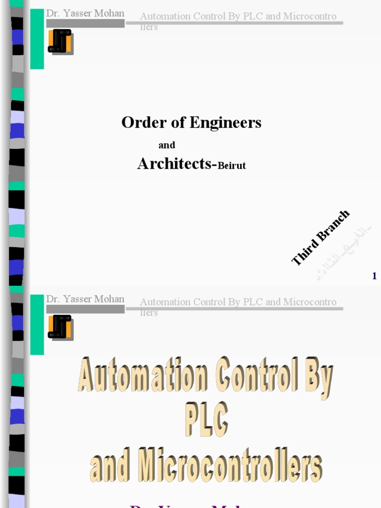 PLC and Microcontroller Automation Systems | PDF | Programmable Logic ...