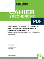 Les Compteurs Intelligents: Vecteurs de Changements Comportementaux ?