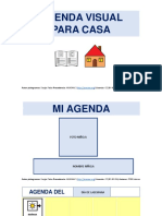 Agenda Visual para Casa PDF