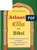 Geschichte Wieland, Hermann - Atlantis, Edda Und Die Bibel
