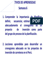 Objetivos Del Aprendizaje de La Semana 6 PDF