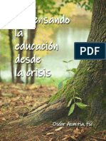 REPENSANDO LA EDUCACION DESDE LA CRISIS, Oscar Azmitia, FSC PDF