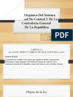 Ley Orgánica Del Sistema Nacional de Control