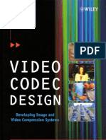 Video COdec Design Developing Image and Video Compression Systems - Iain Richardson