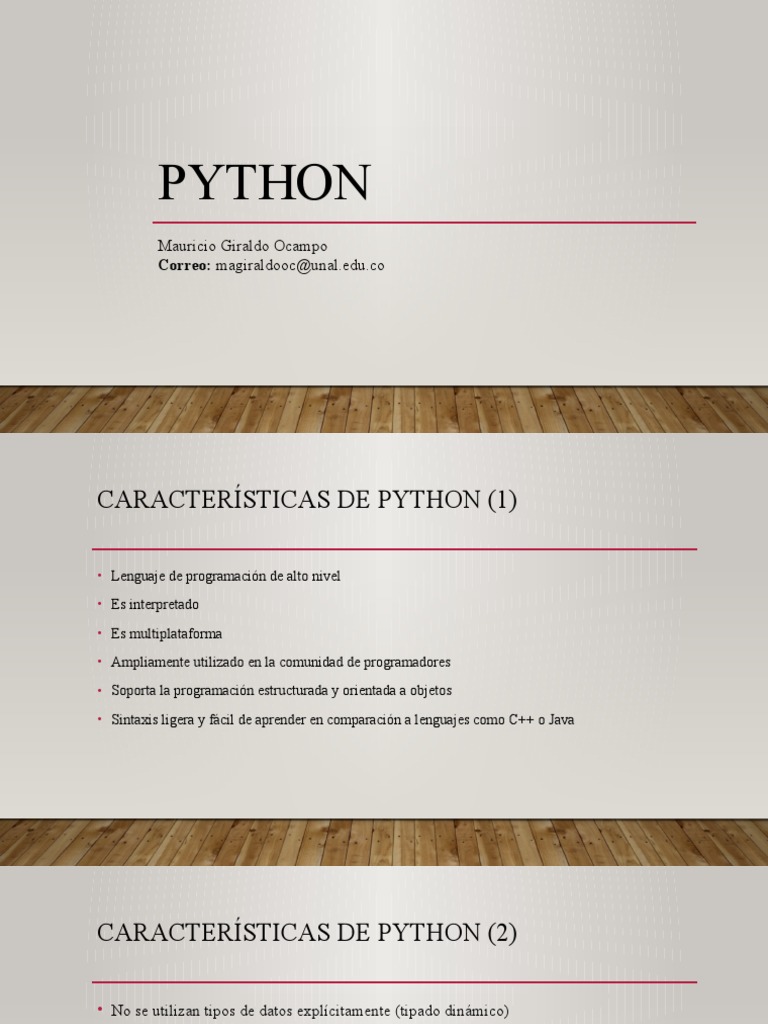 Sintaxis Python V2 | PDF | Python (lenguaje de programación) | Lenguaje ...