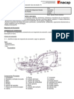 Maquinaria de Excavación Guía de Estudio N°3