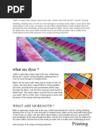 Download Textile Printing Printmaking Dye