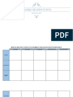 Matriz de Inducción