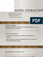Lixiviación - Extracción