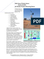 Multi Sensor Weather Station Model AS-2000 Air Scan Multi Modular Weather Monitoring Station