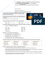 Matemáticas - División Inexacta - 4°