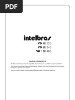 Manual Do Usuario VD 8E 240 Gravador Digital de Video DVR