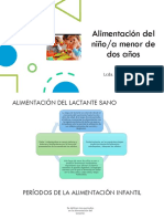Alimentacion Al Niño Menor de 2 Años PDF