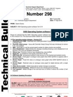 Techbul 298 - X400 Operating System Ver 6.19