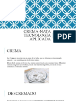 Crema-nata tecnología aplicada